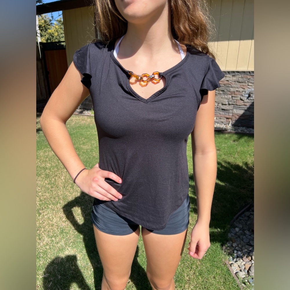 y2K Black Top (Small)